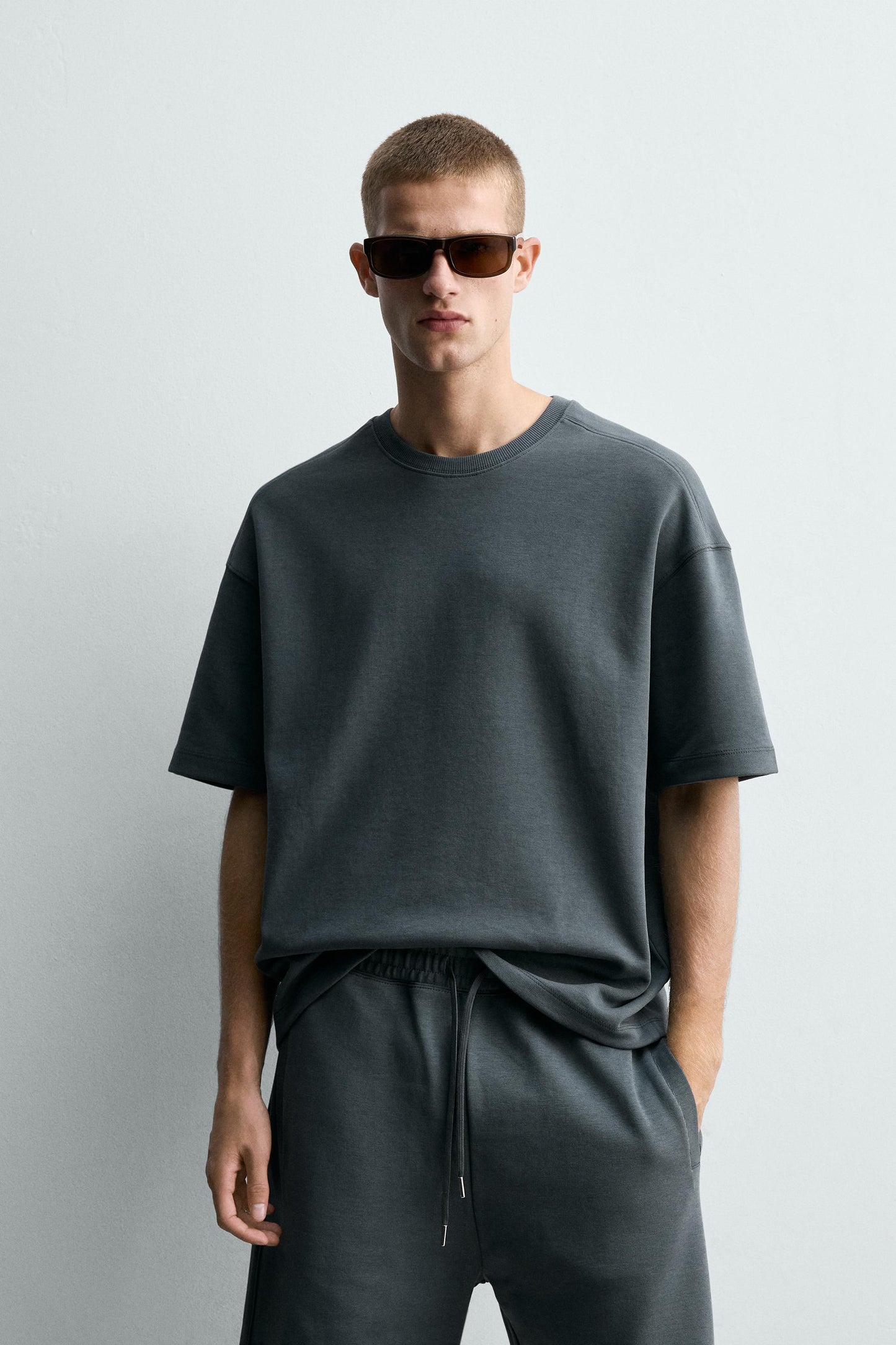 SWEATSHIRT RELAXED FIT INTERLOCK