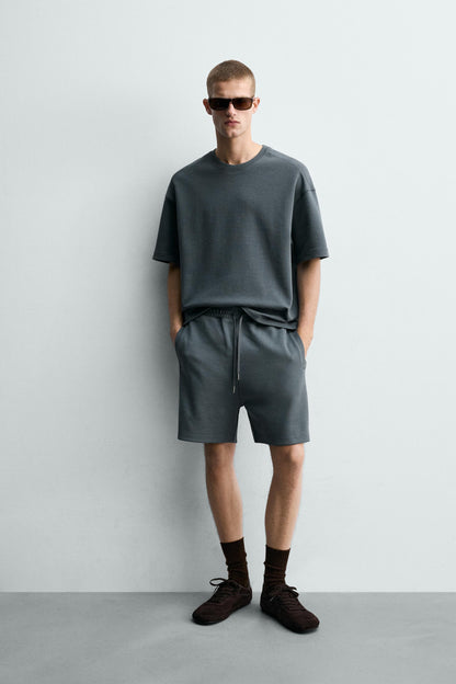 SWEATSHIRT RELAXED FIT INTERLOCK