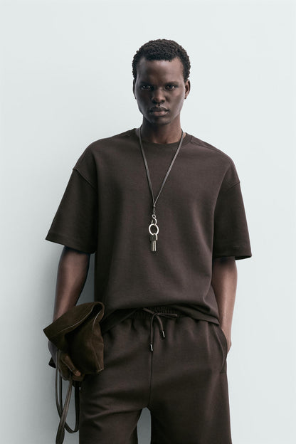 SWEATSHIRT RELAXED FIT INTERLOCK