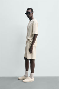 CALÇÕES BERMUDA JOGGER RELAX FIT INTERLOCK