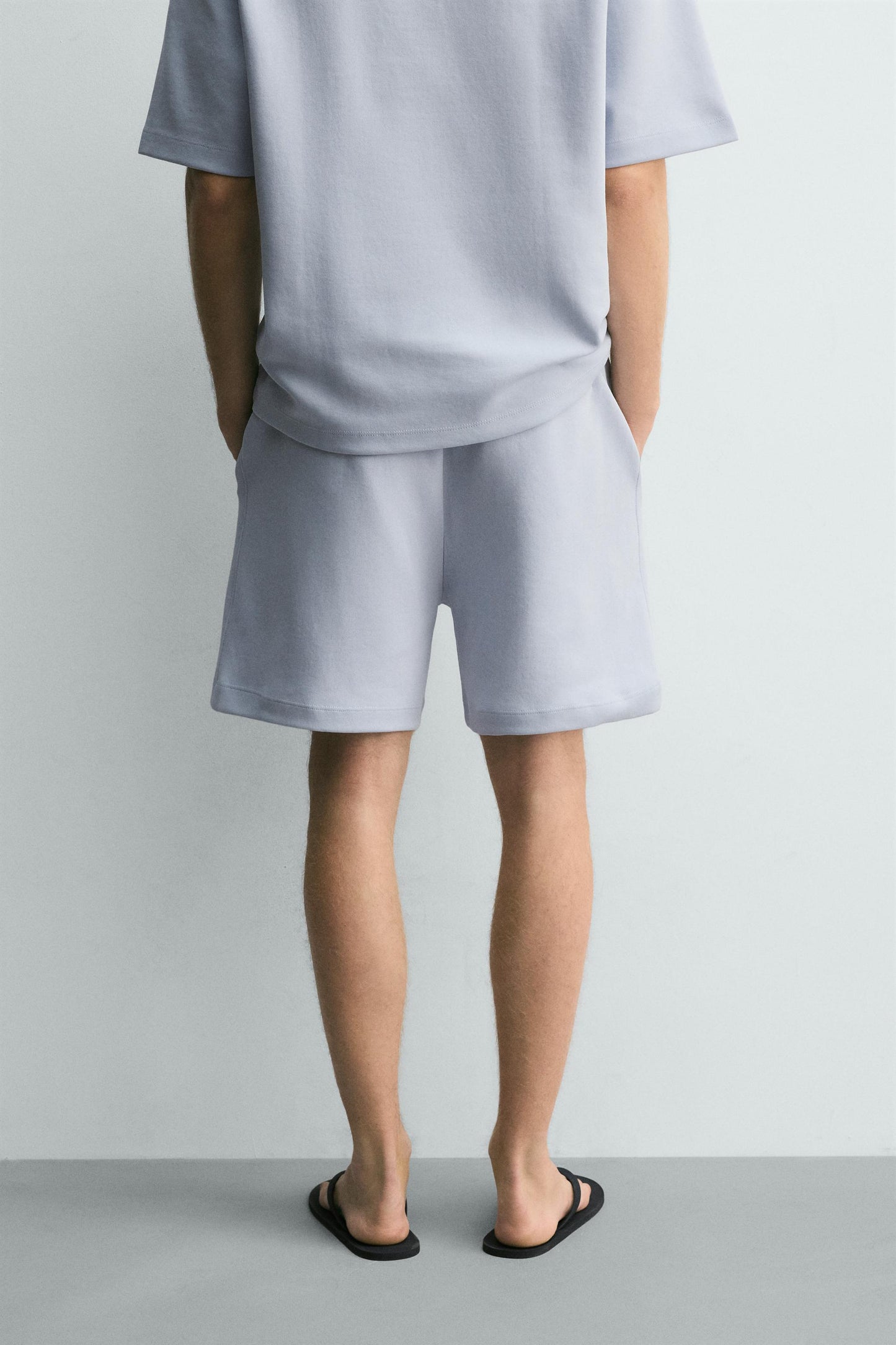 CALÇÕES BERMUDA JOGGER RELAX FIT INTERLOCK