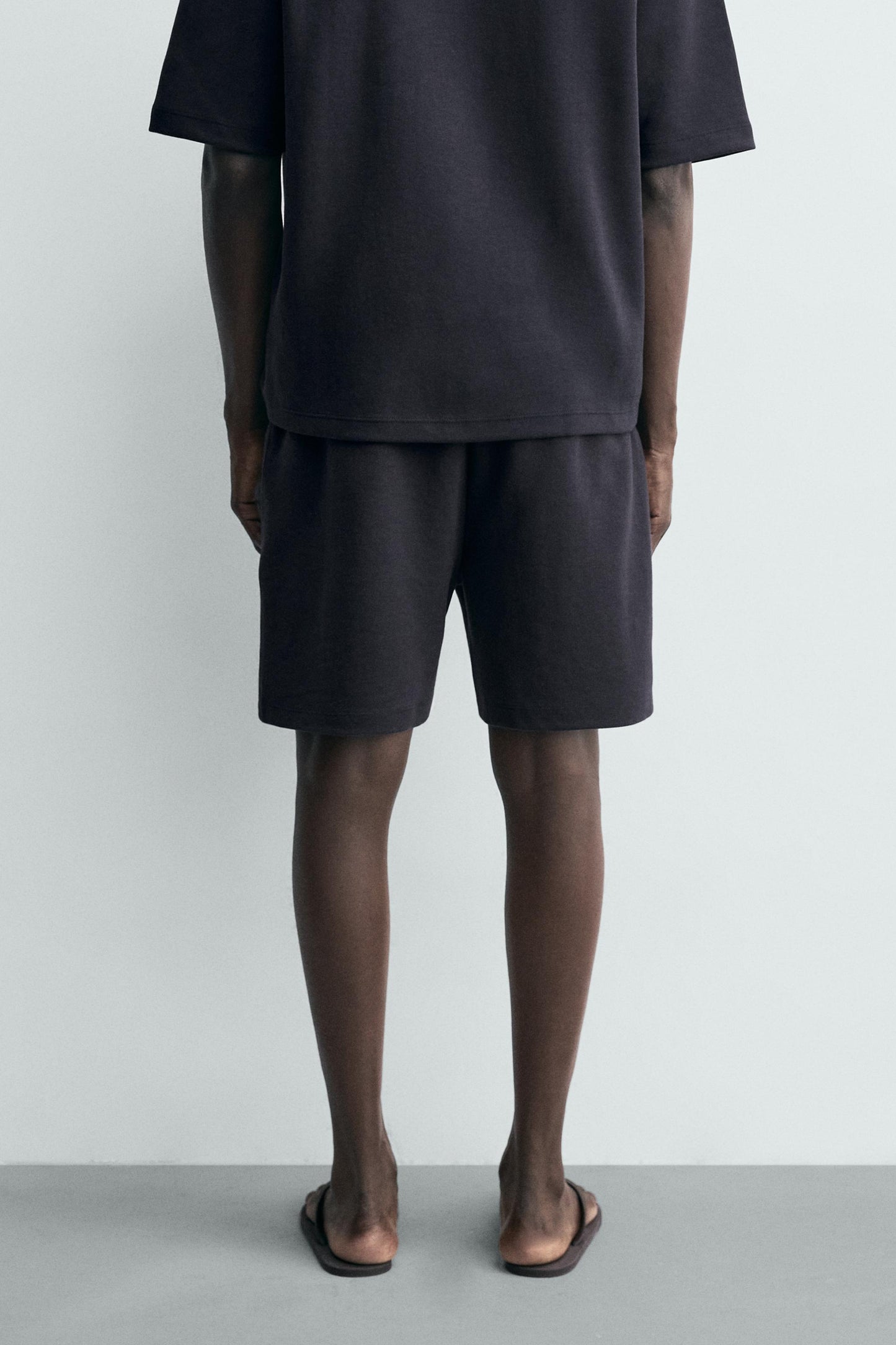 CALÇÕES BERMUDA JOGGER RELAX FIT INTERLOCK