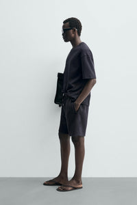 CALÇÕES BERMUDA JOGGER RELAX FIT INTERLOCK