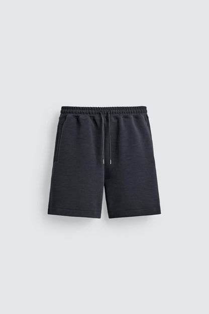 CALÇÕES BERMUDA JOGGER RELAX FIT INTERLOCK