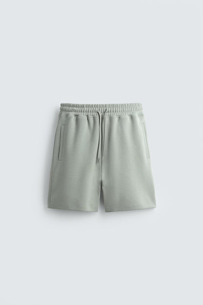 CALÇÕES BERMUDA JOGGER RELAX FIT INTERLOCK