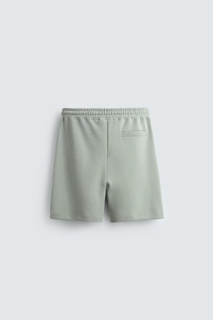CALÇÕES BERMUDA JOGGER RELAX FIT INTERLOCK