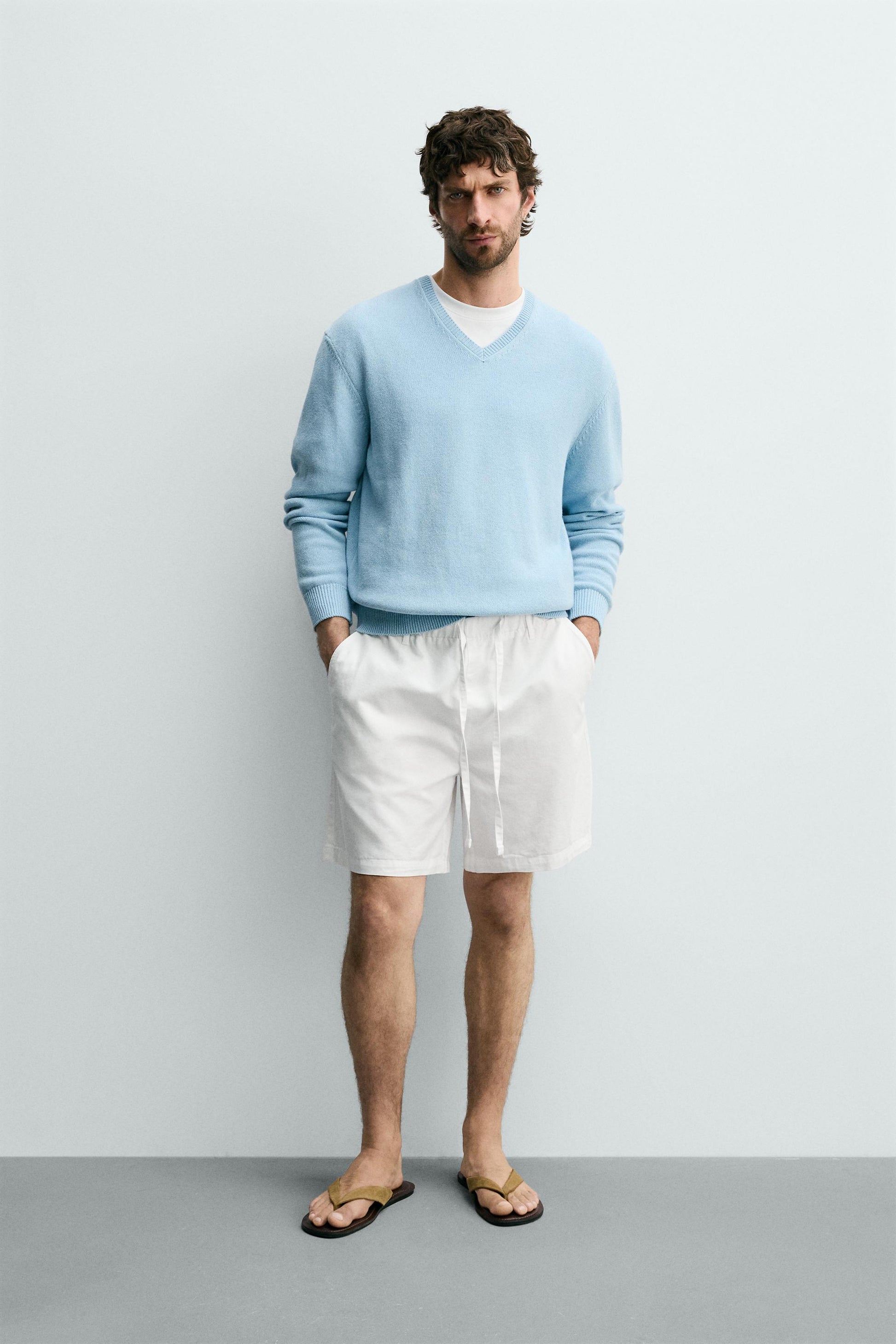 CALÇÕES BERMUDA REGULAR FIT ALGODÃO - LIOCEL