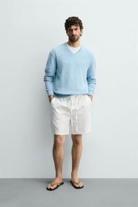 CALÇÕES BERMUDA REGULAR FIT ALGODÃO - LIOCEL