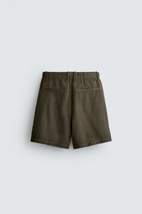 CALÇÕES BERMUDA REGULAR FIT ALGODÃO - LIOCEL