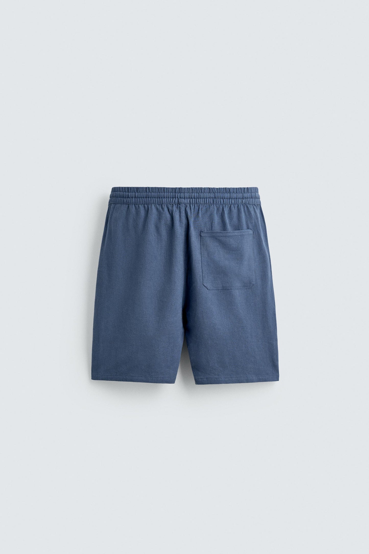 CALÇÕES BERMUDA RELAXED FIT VISCOSE-LINHO