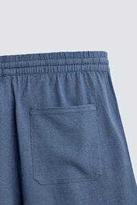 CALÇÕES BERMUDA RELAXED FIT VISCOSE-LINHO