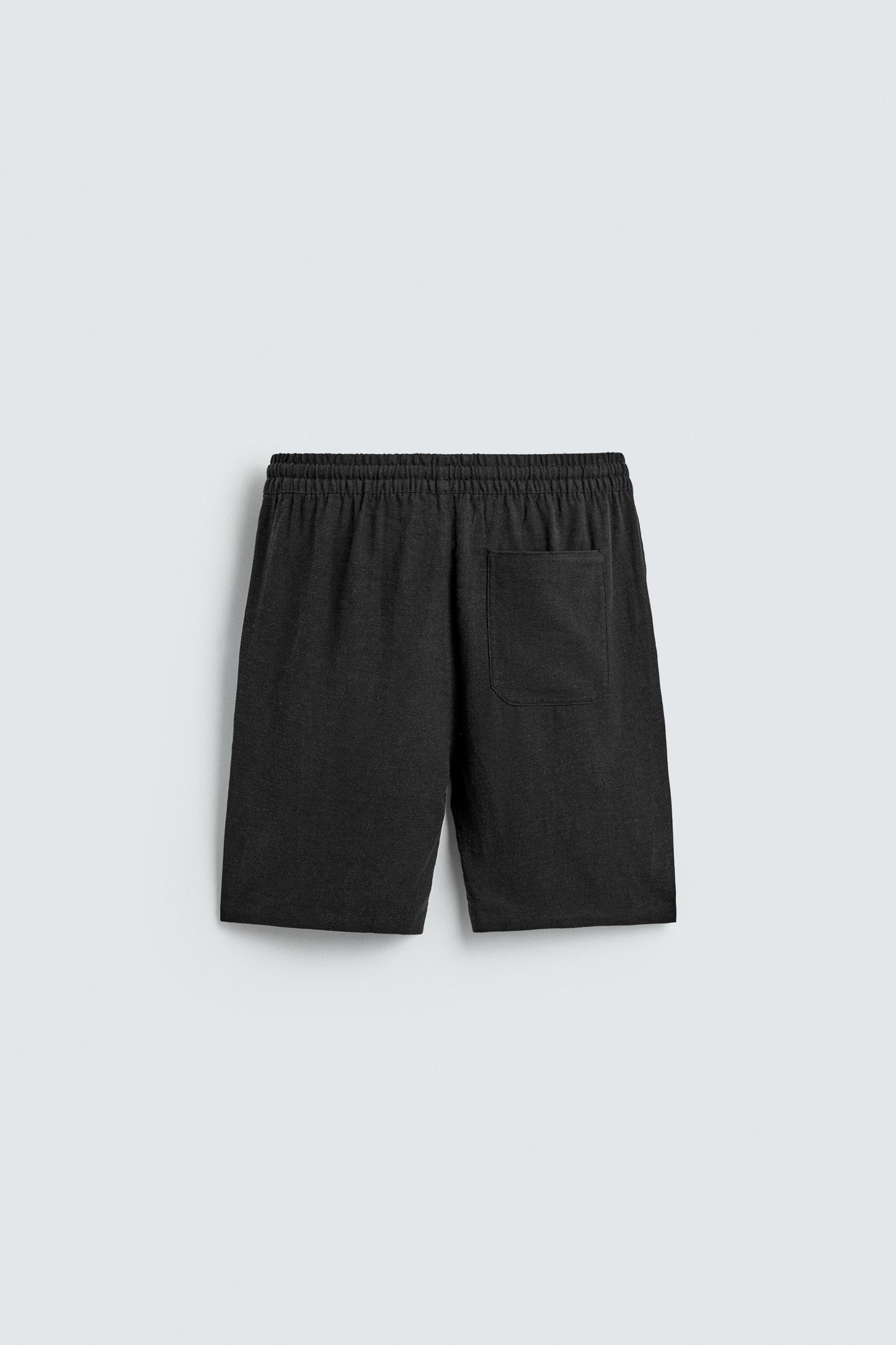 CALÇÕES BERMUDA RELAXED FIT VISCOSE-LINHO