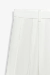 CALÇAS WIDE LEG PREGAS ZW COLLECTION - Branco