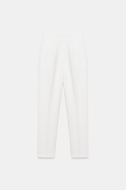 CALÇAS CINTURA SUBIDA - Branco
