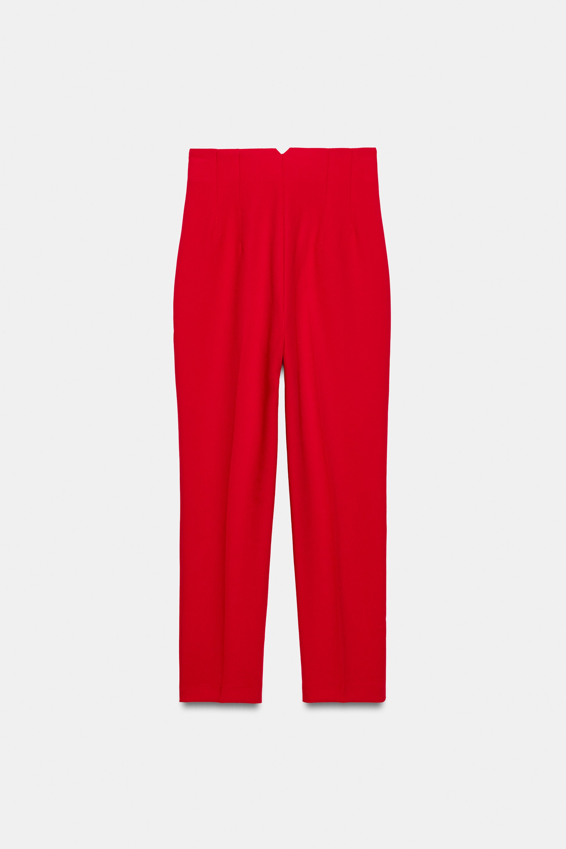 CALÇAS CINTURA SUBIDA - Vermelho-vivo