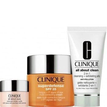 Set Superdefense SP25 50ml+ All ABout Clean 30ml + All About Eyes 5ml