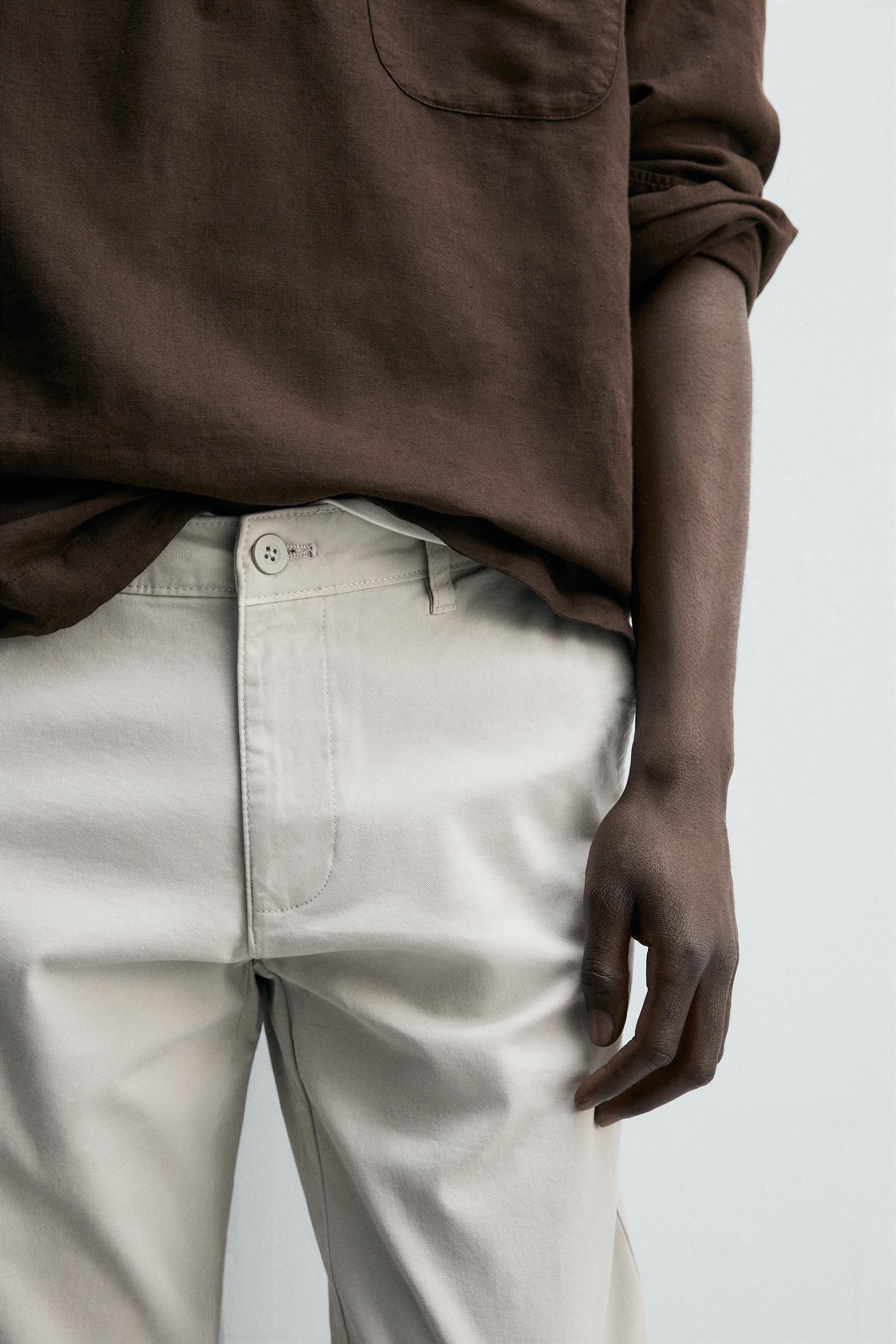 CALÇAS CHINO SKINNY FIT