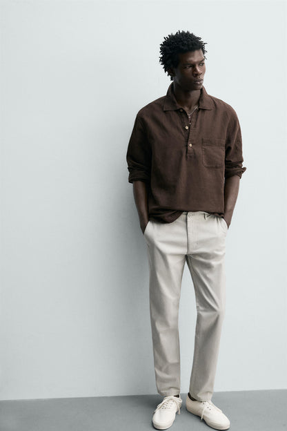 CALÇAS CHINO SKINNY FIT