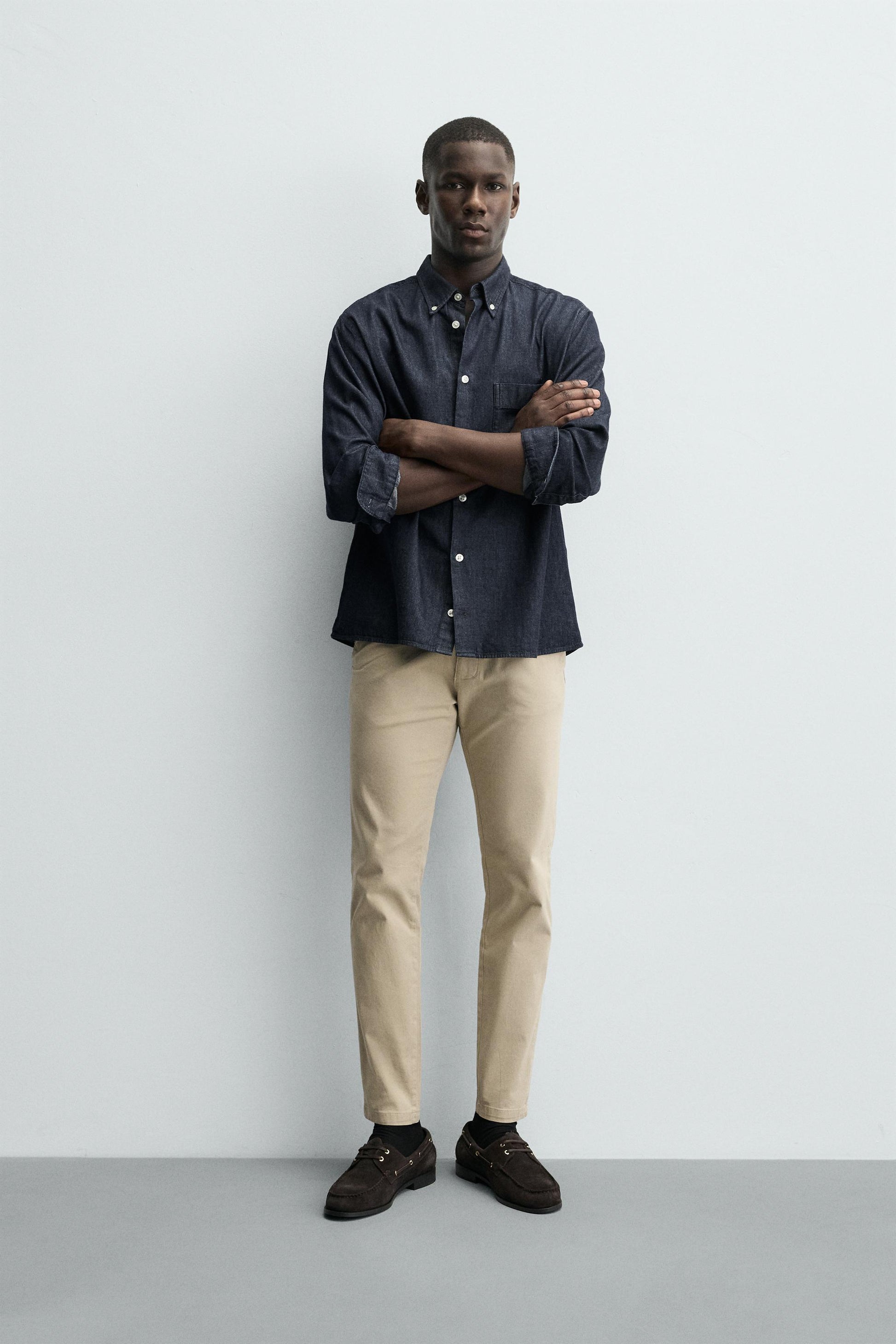 CALÇAS CHINO SKINNY FIT