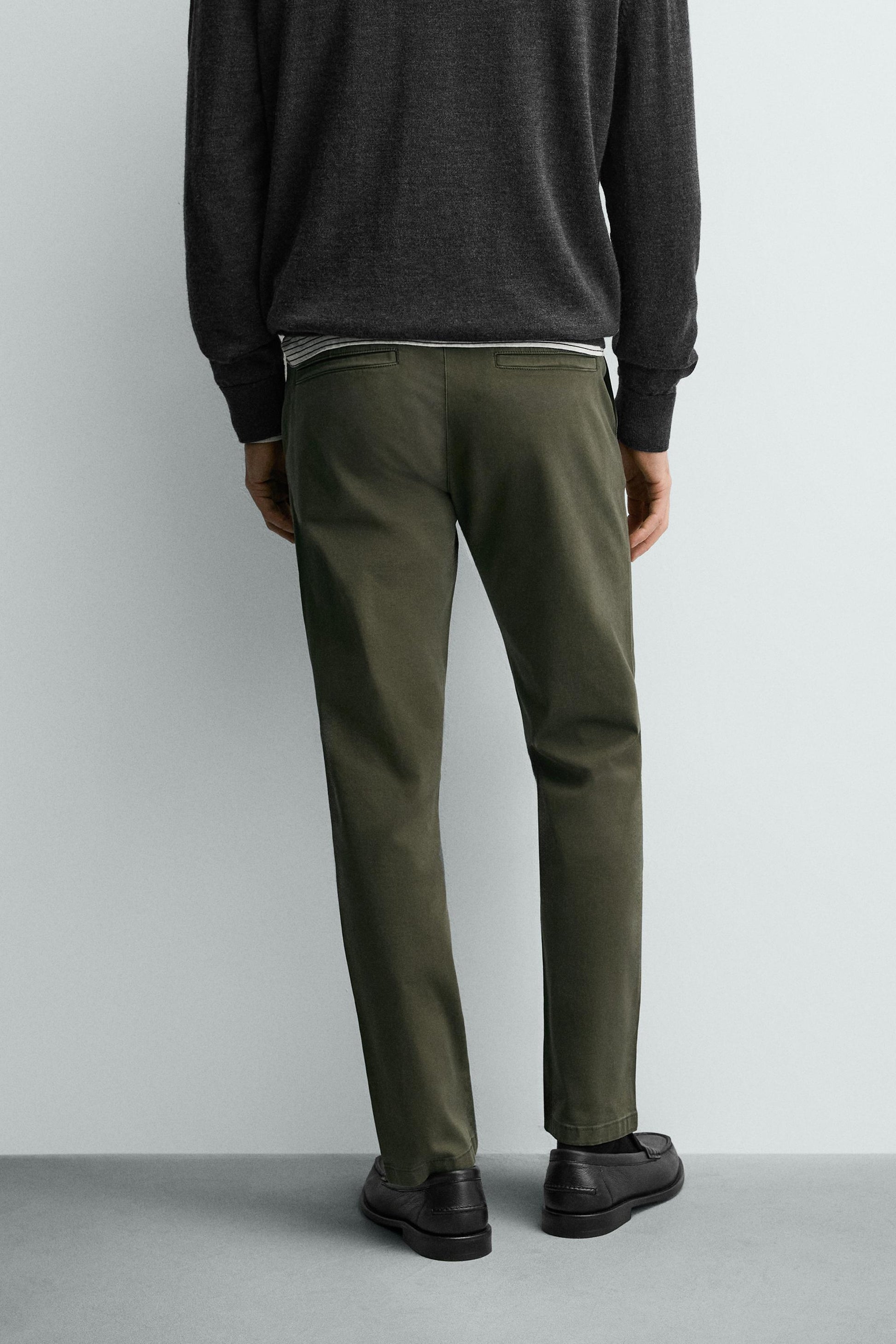 CALÇAS CHINO SKINNY FIT