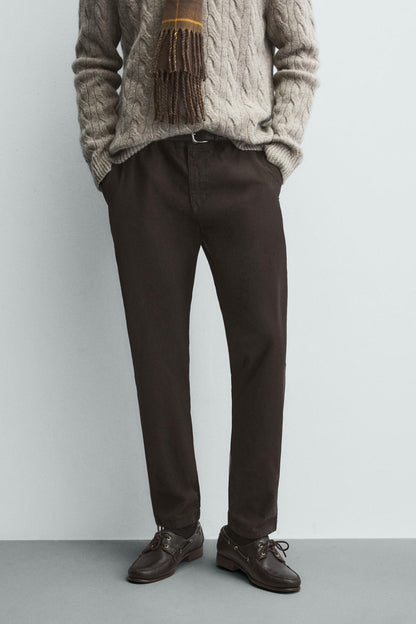 CALÇAS CHINO SKINNY FIT