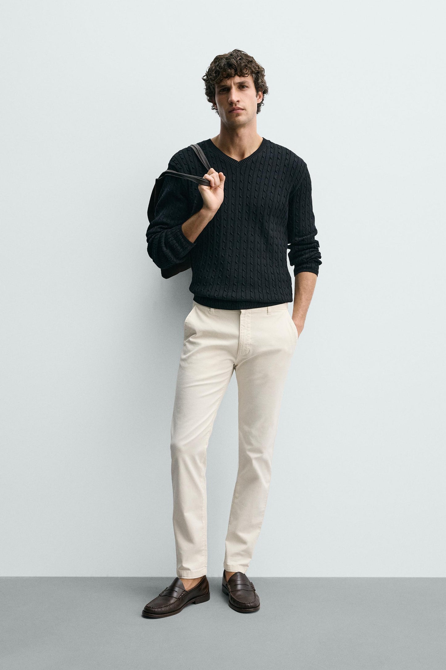 CALÇAS CHINO SKINNY FIT