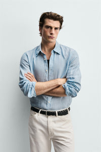 CAMISA REGULAR FIT 100% LINHO