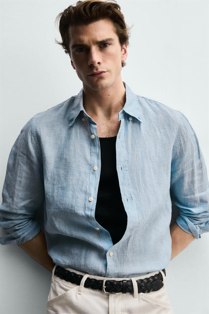 CAMISA REGULAR FIT 100% LINHO