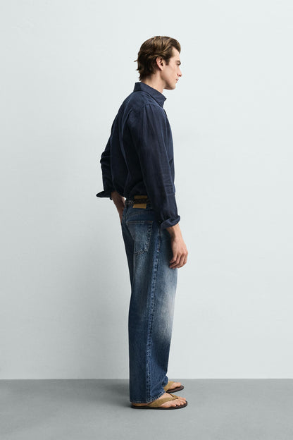 CAMISA REGULAR FIT 100% LINHO
