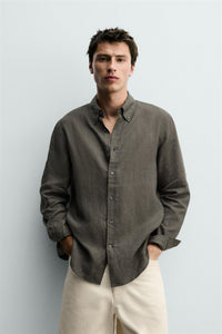 CAMISA REGULAR FIT 100% LINHO
