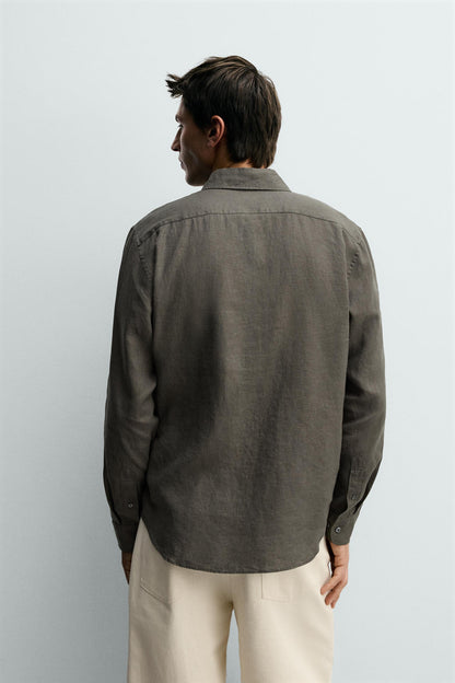 CAMISA REGULAR FIT 100% LINHO