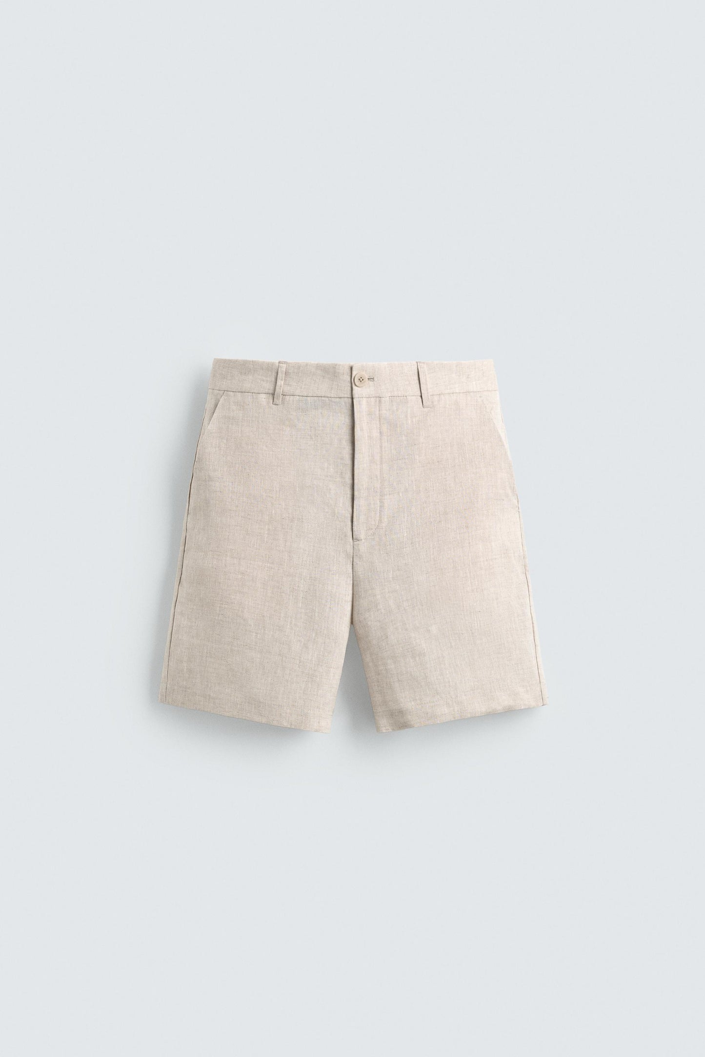 CALÇÕES BERMUDA REGULAR FIT 100% LINHO