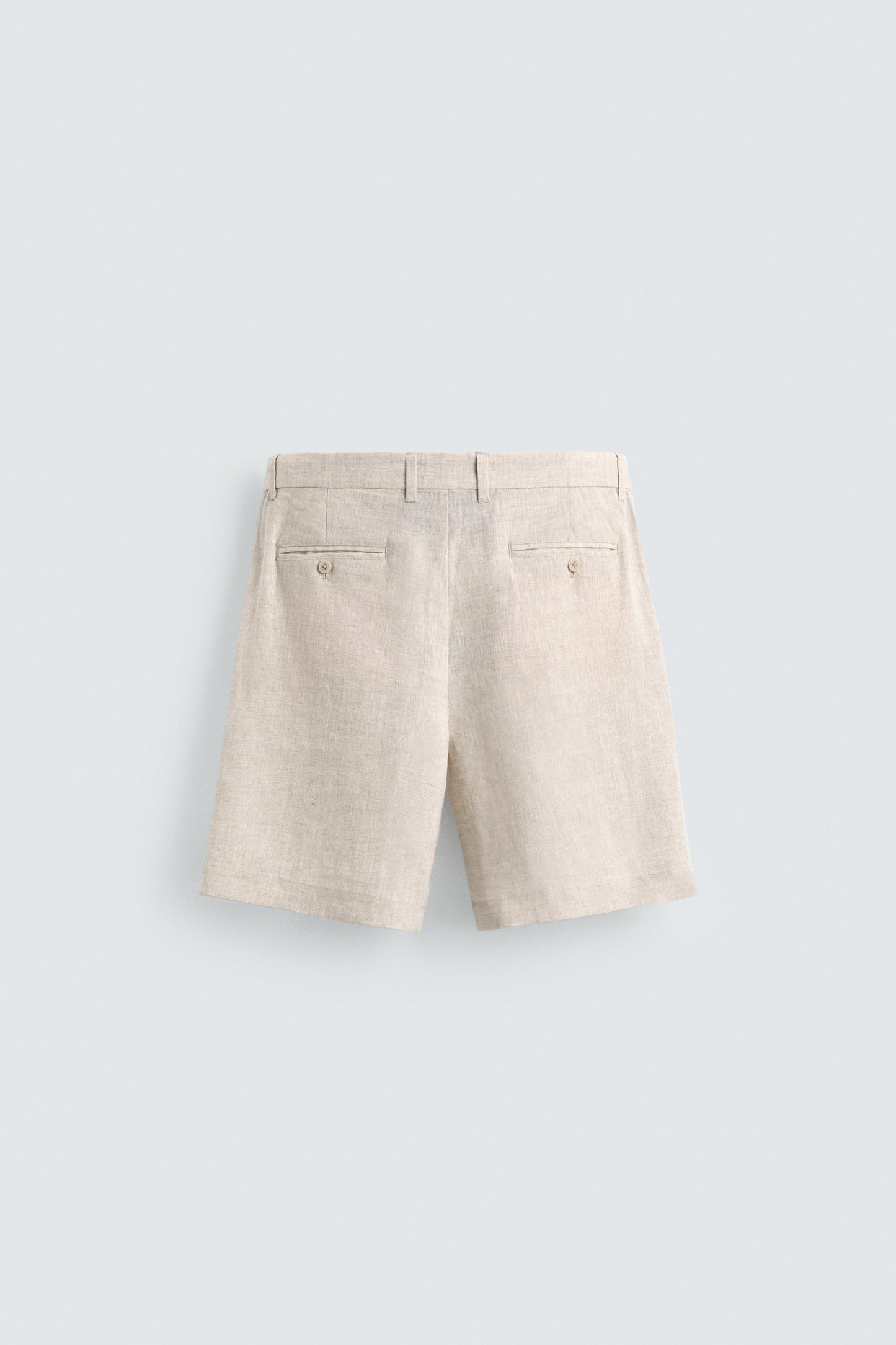 CALÇÕES BERMUDA REGULAR FIT 100% LINHO