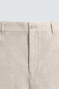 CALÇÕES BERMUDA REGULAR FIT 100% LINHO