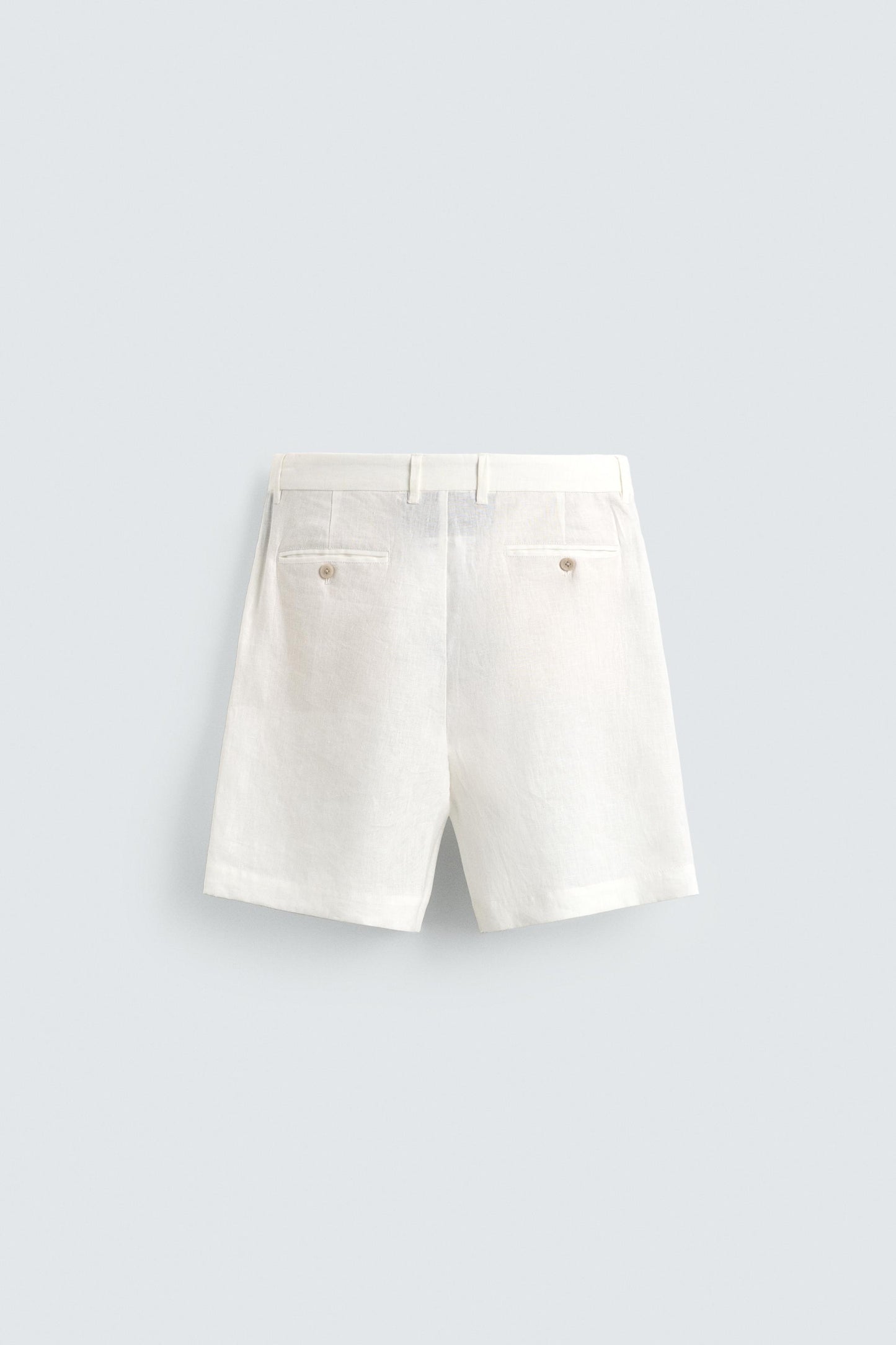 CALÇÕES BERMUDA REGULAR FIT 100% LINHO