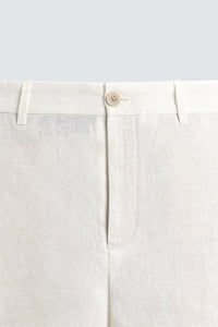 CALÇÕES BERMUDA REGULAR FIT 100% LINHO