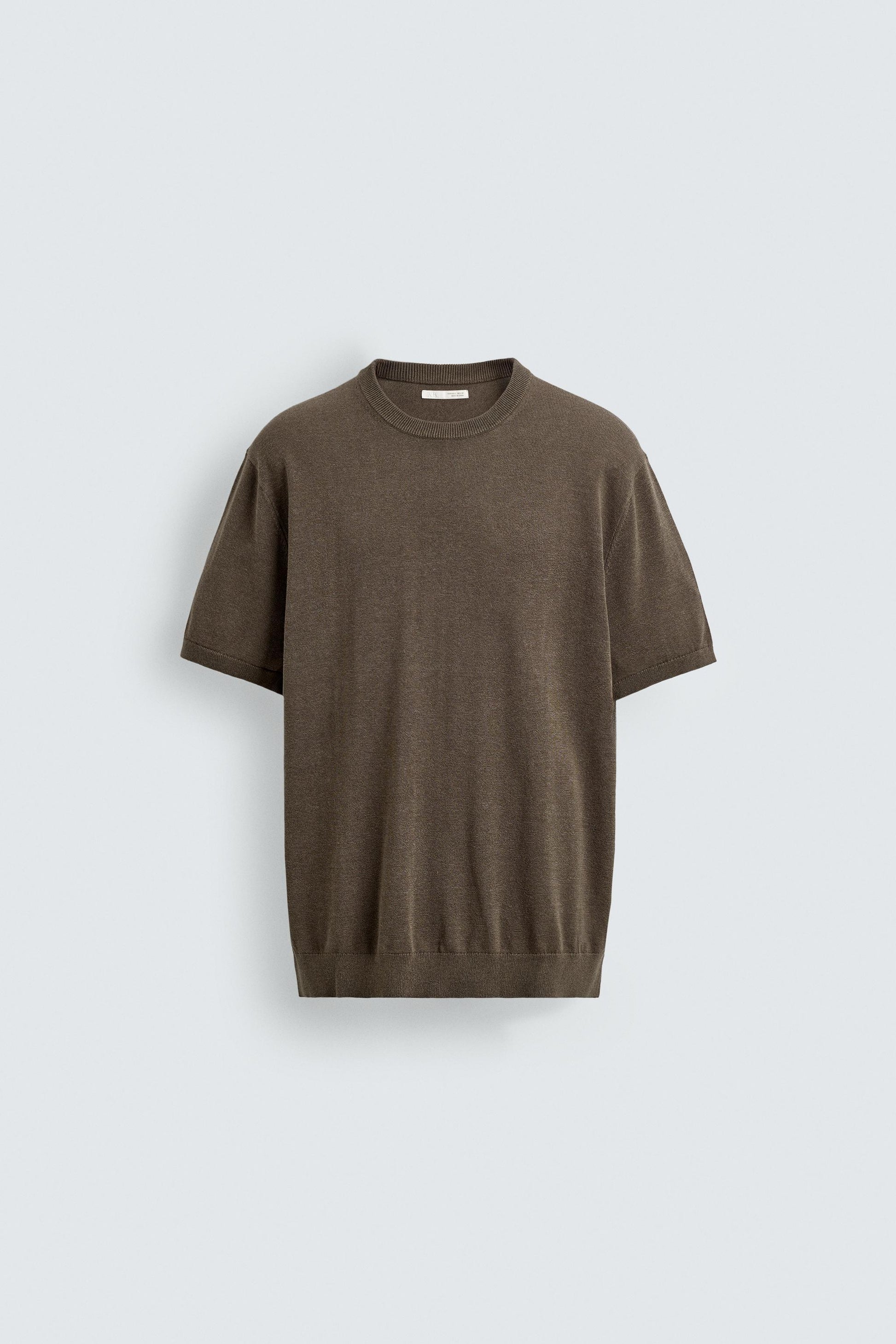T-SHIRT MALHA REGULAR FIT