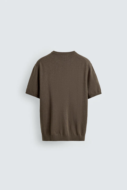 T-SHIRT MALHA REGULAR FIT