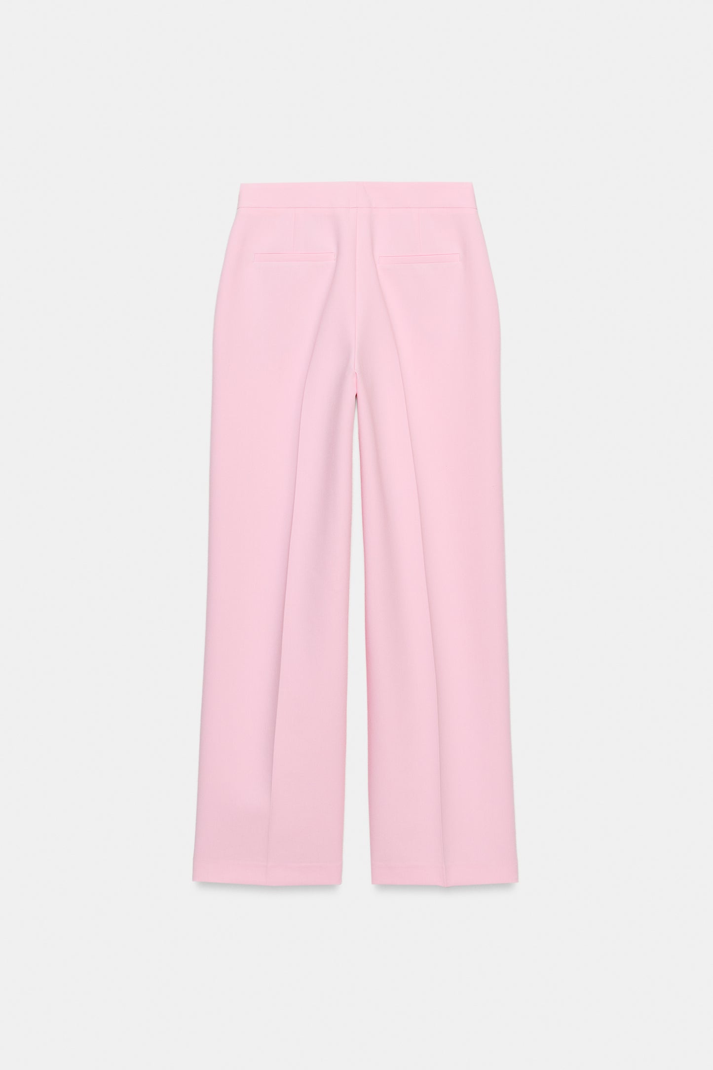 CALÇAS RETAS DE CINTURA BAIXA - Rosa