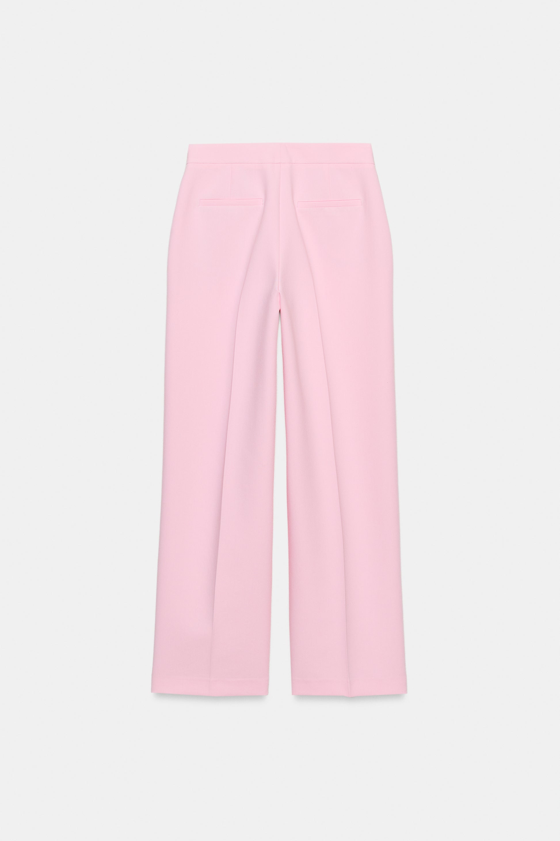 CALÇAS RETAS DE CINTURA BAIXA - Rosa