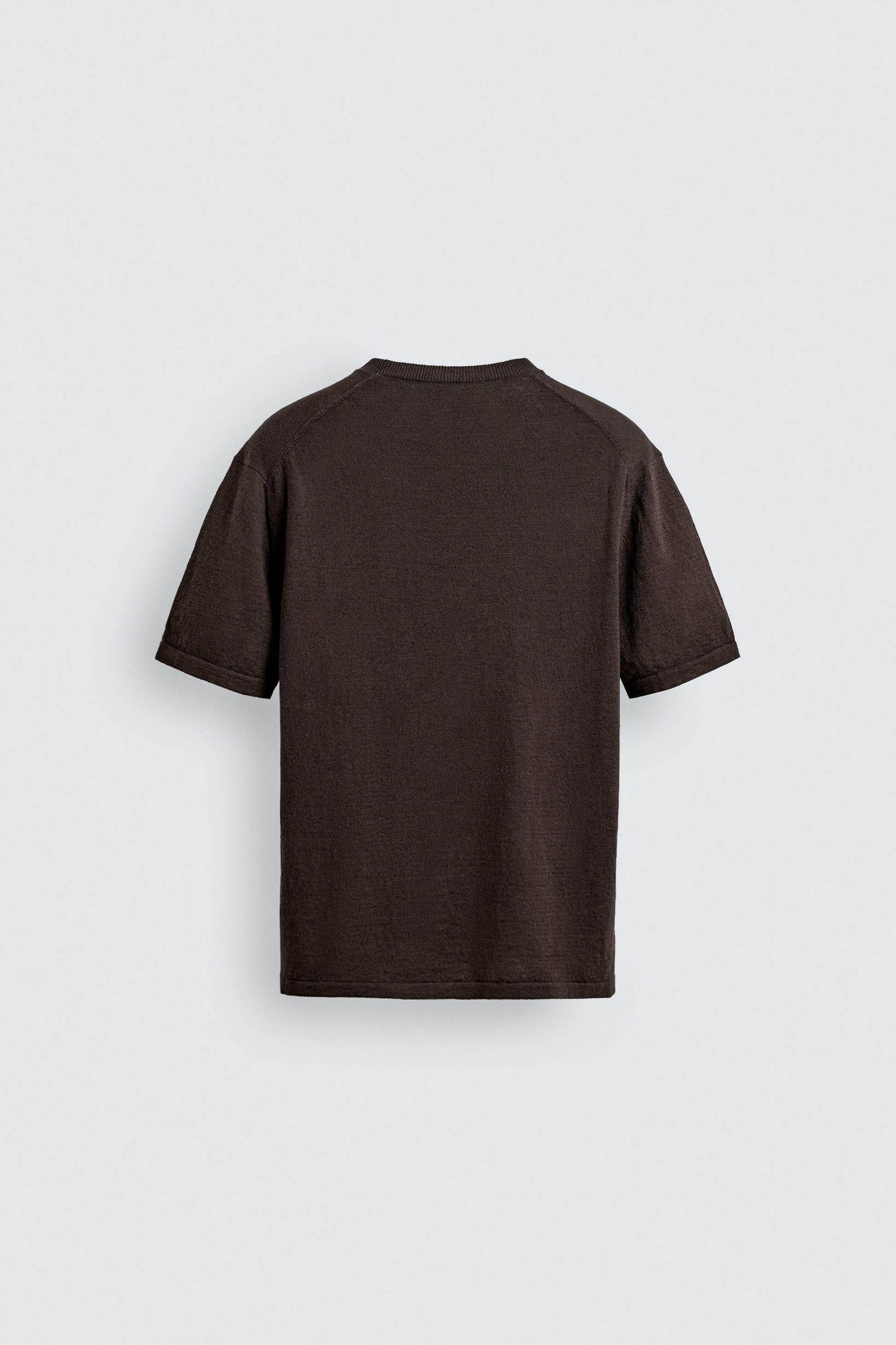 T-SHIRT DE MALHA ALGODÃO-LINHO
