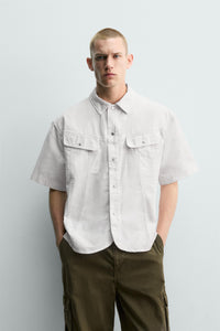 CAMISA COMPRIDA LAVADA BOXY FIT