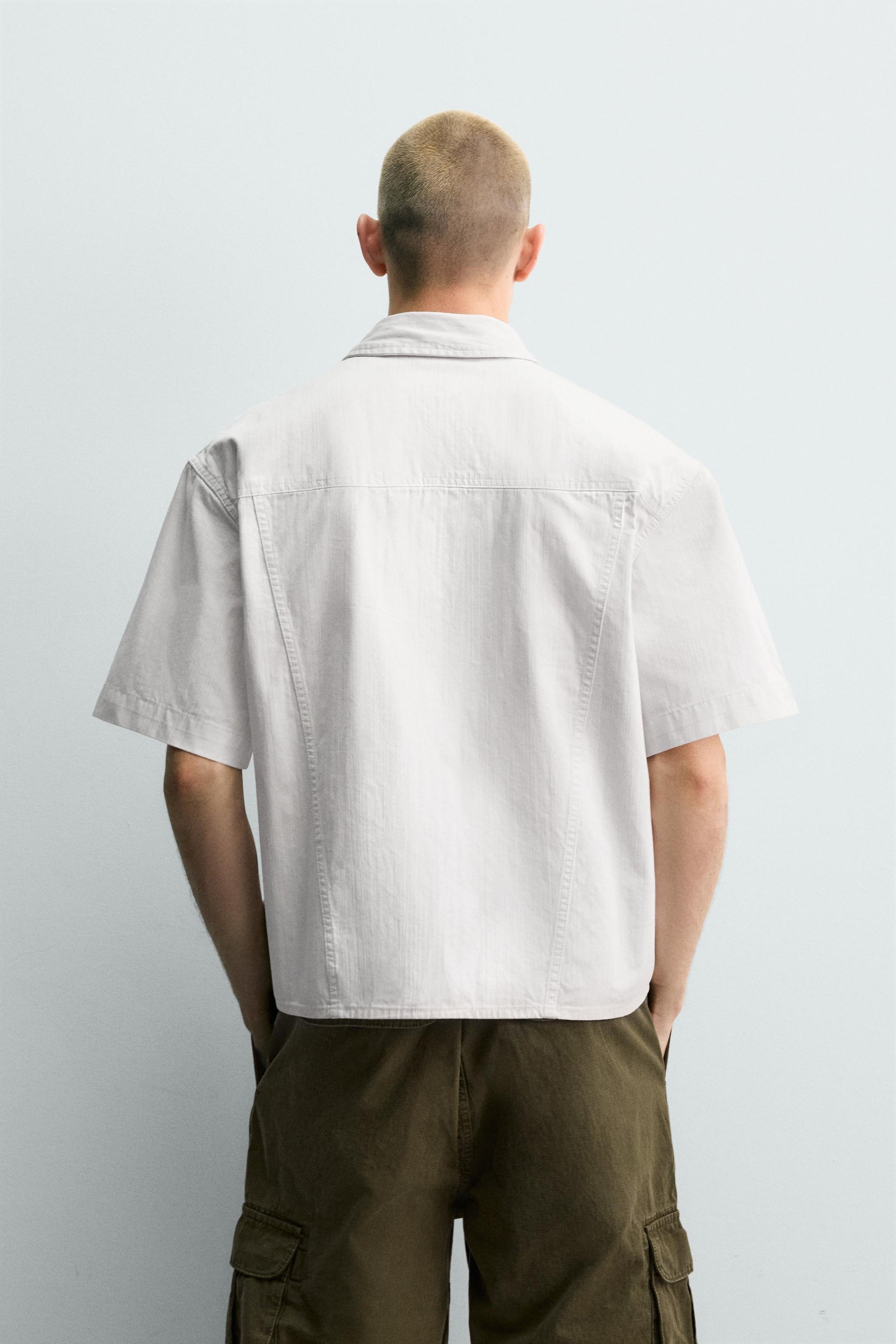 CAMISA COMPRIDA LAVADA BOXY FIT