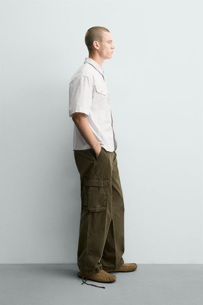 CAMISA COMPRIDA LAVADA BOXY FIT
