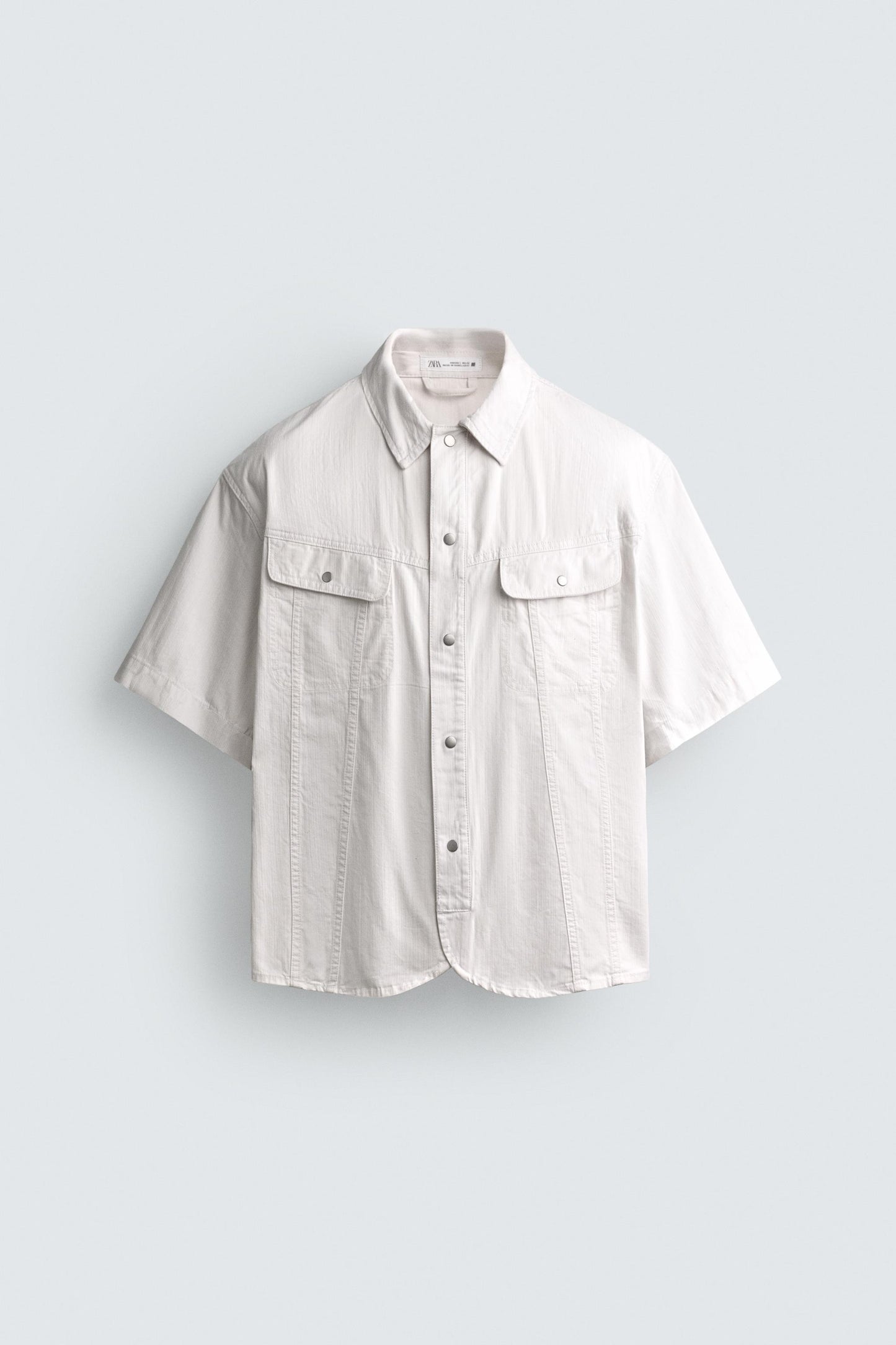 CAMISA COMPRIDA LAVADA BOXY FIT