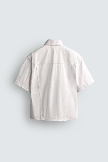 CAMISA COMPRIDA LAVADA BOXY FIT