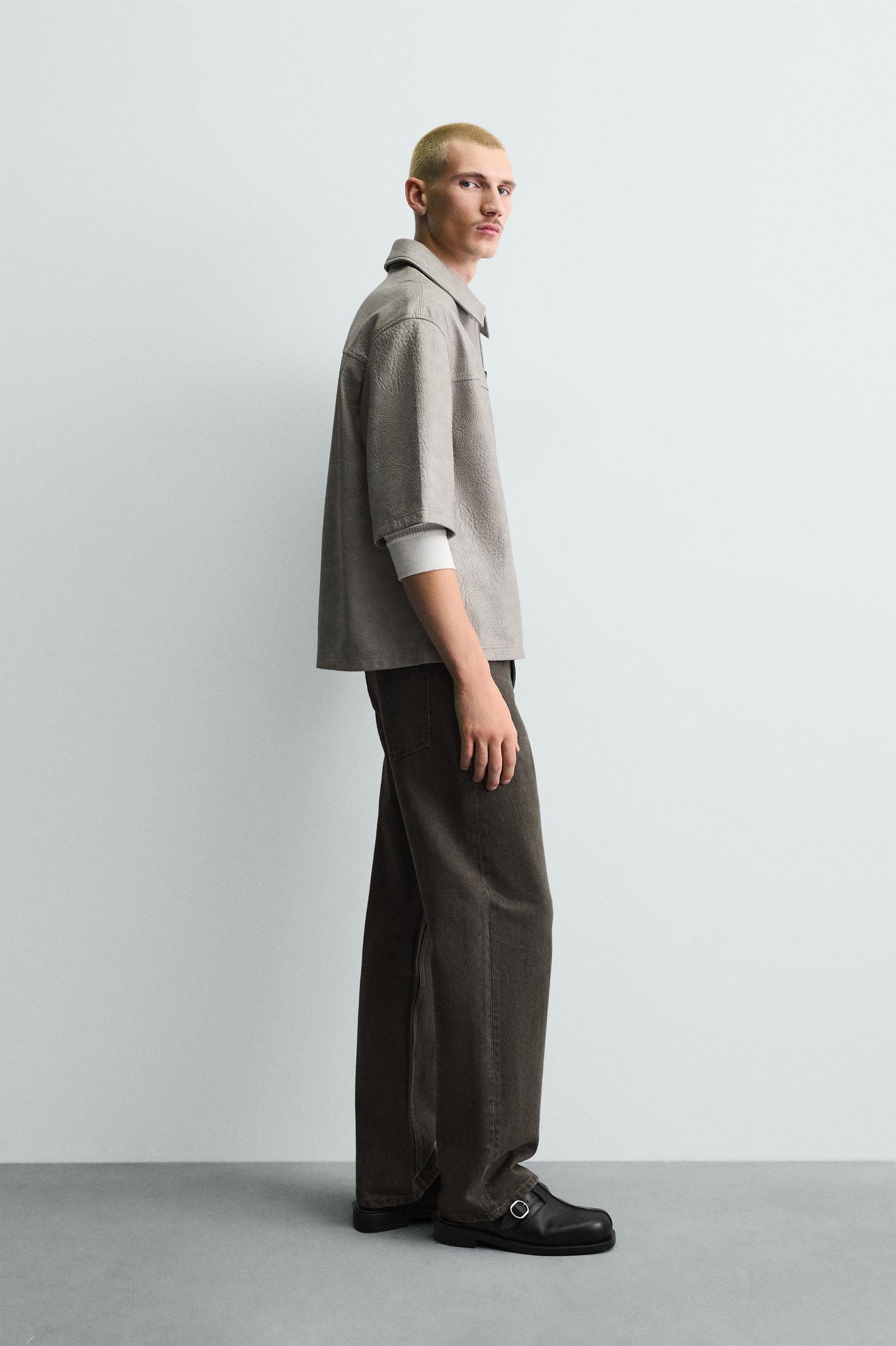CAMISA COMPRIDA RELAXED FIT POLIPELE