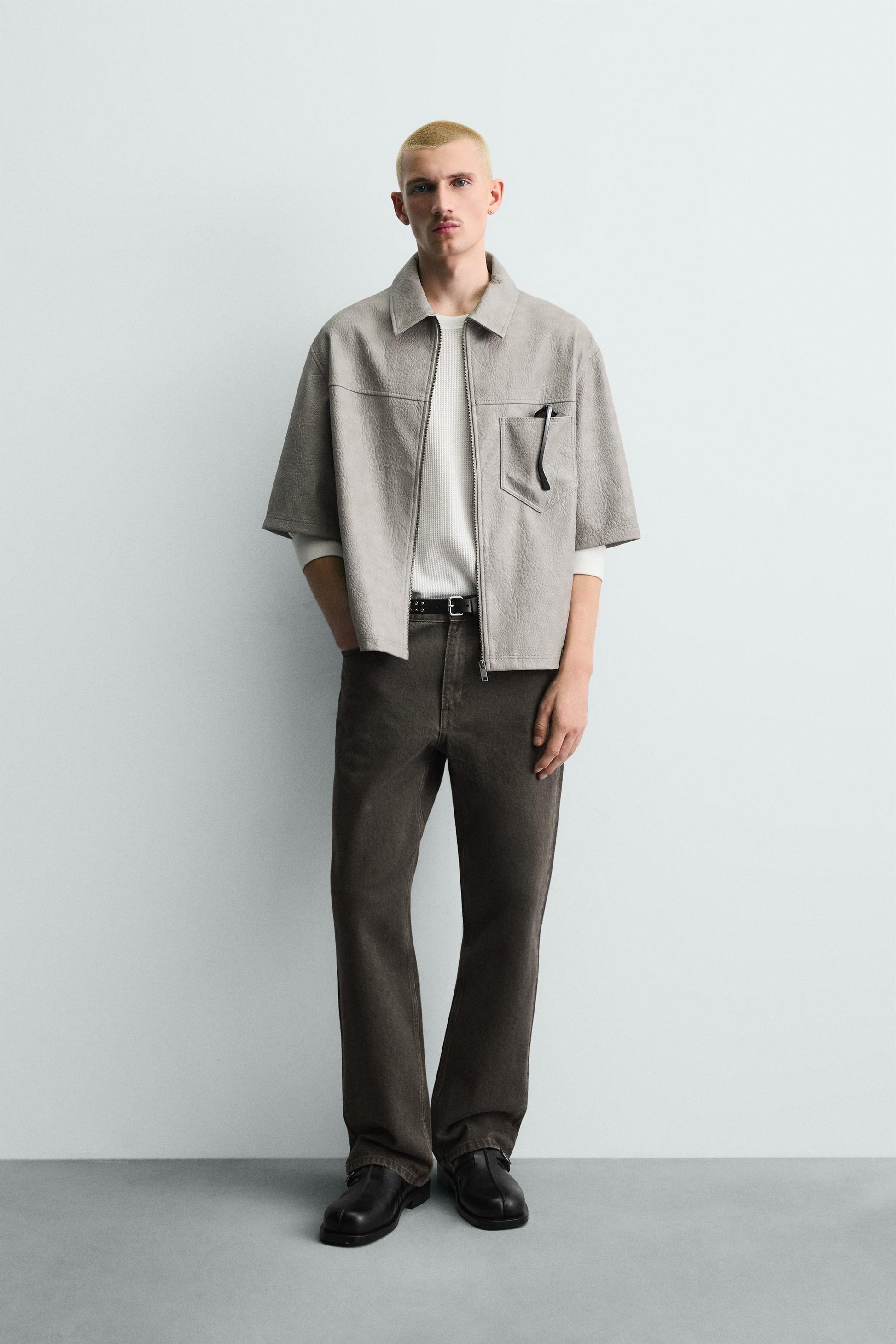 CAMISA COMPRIDA RELAXED FIT POLIPELE