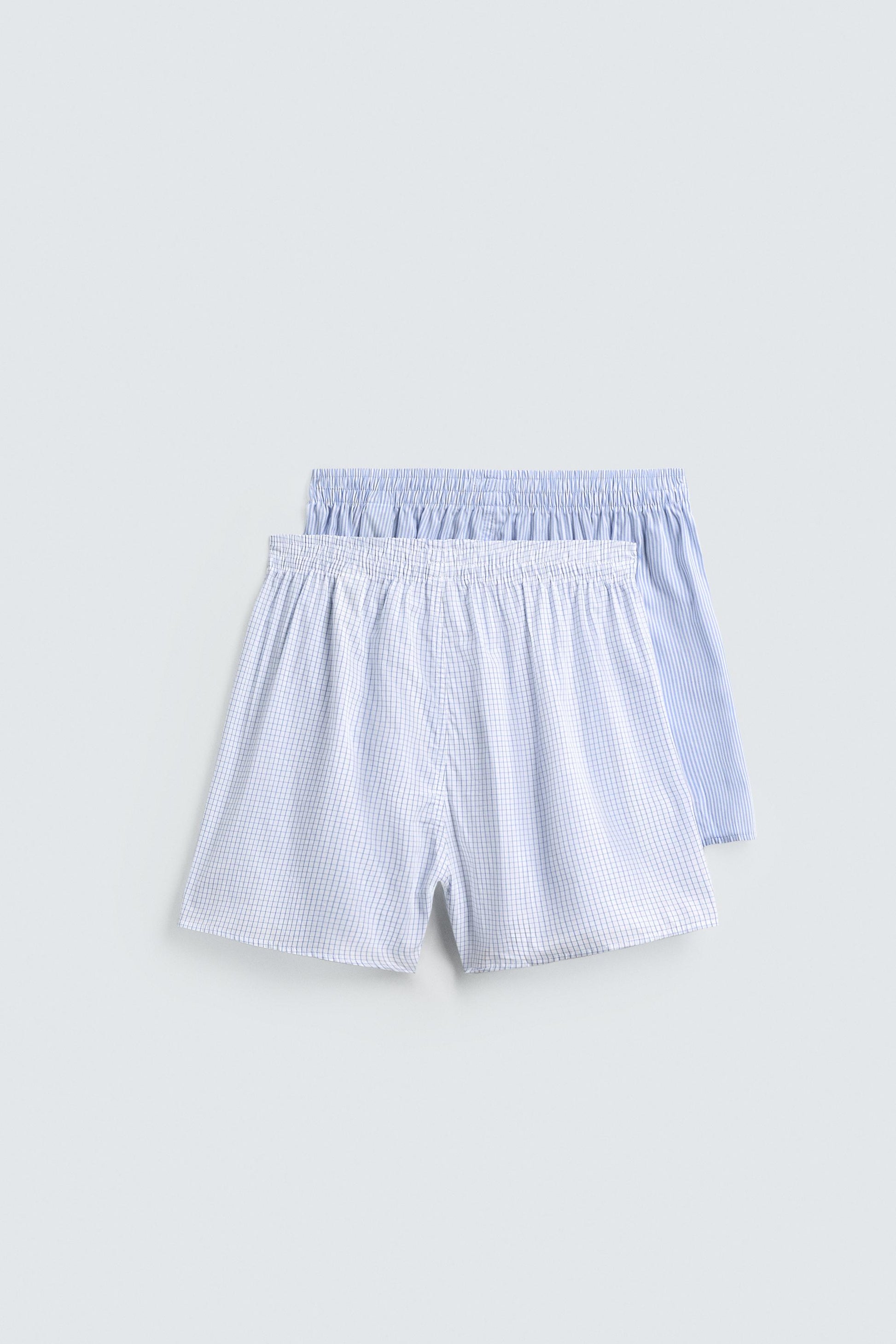 PACK DE 2 BOXERS DE POPELINA COMBINADOS
