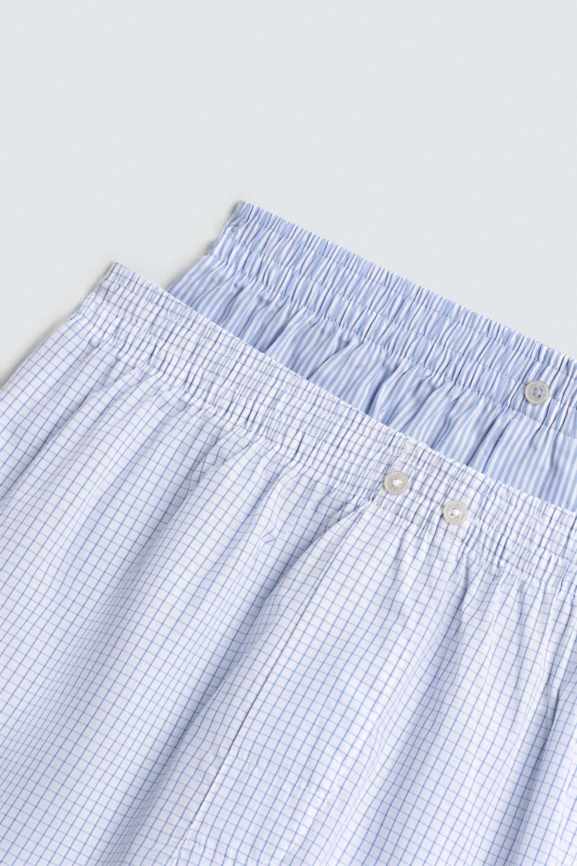 PACK DE 2 BOXERS DE POPELINA COMBINADOS